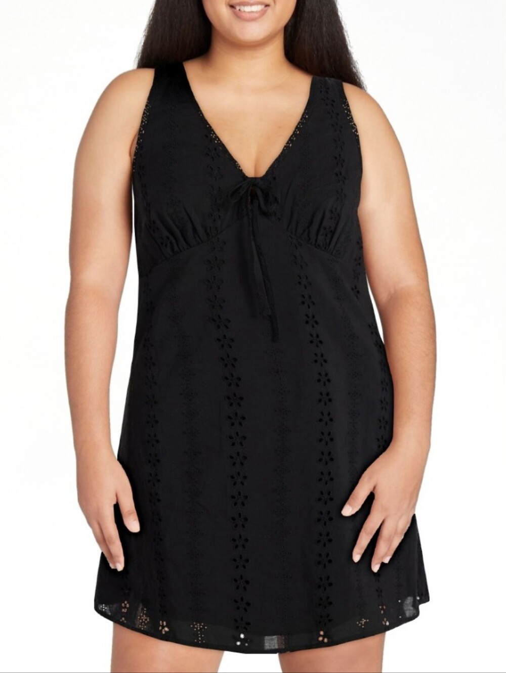 Little Black Dress , Eyelet, fully Lined , XXL , No Boundaries